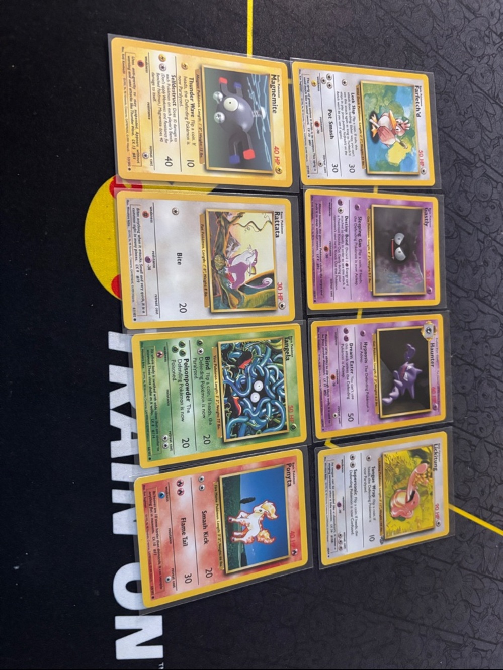 Vintage Pokémon Trading Cards - Multiple Classics - Yellow Border - Picture 3 of 4